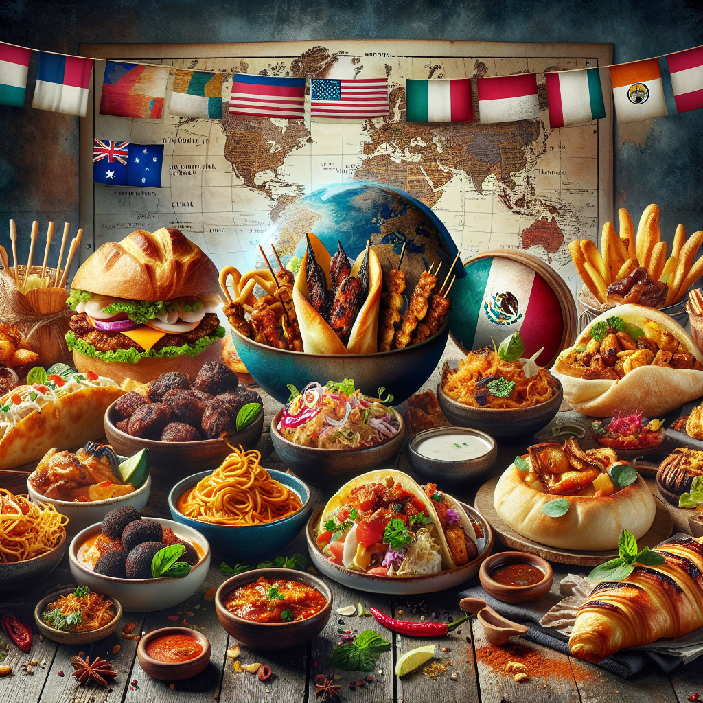 Keanekaragaman Kuliner Internasional Dengan Sentuhan Unik dari Indonesia